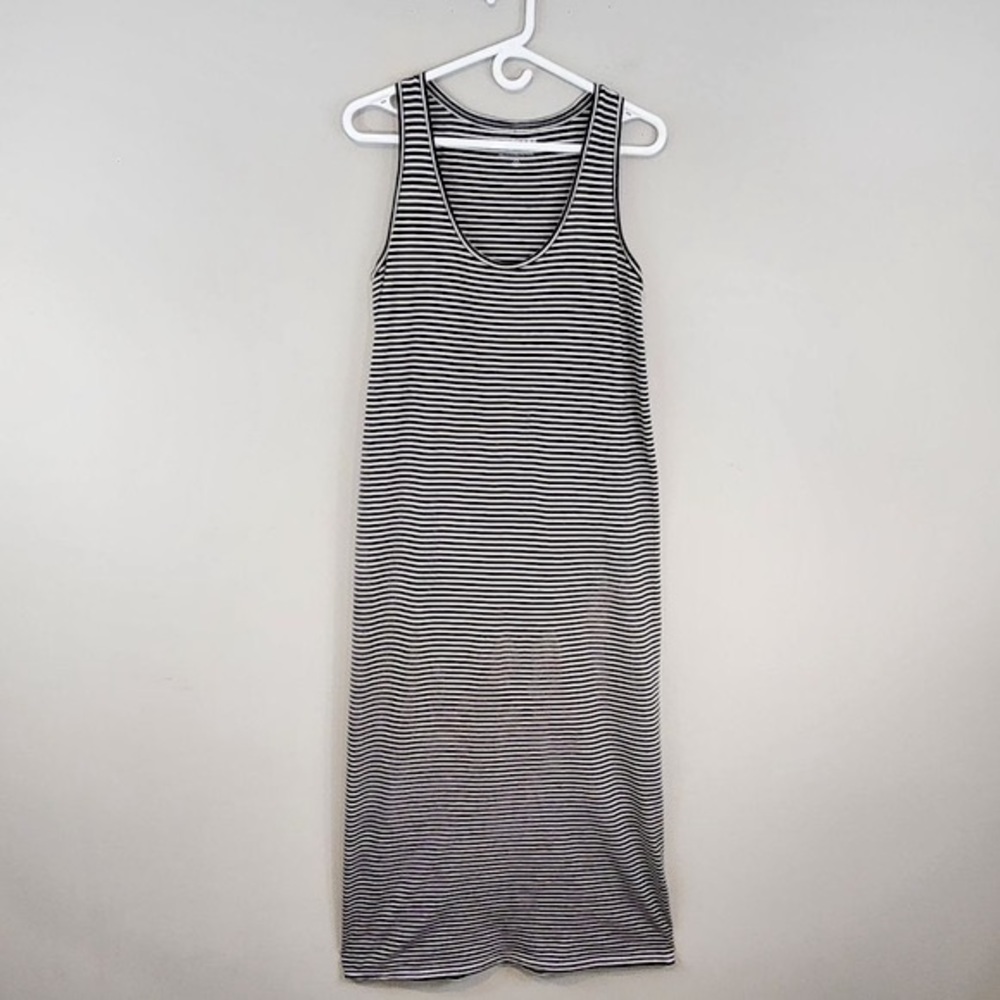 Everlane Striped Maxi Tank Dress Size Medium - Picture 2 of 8